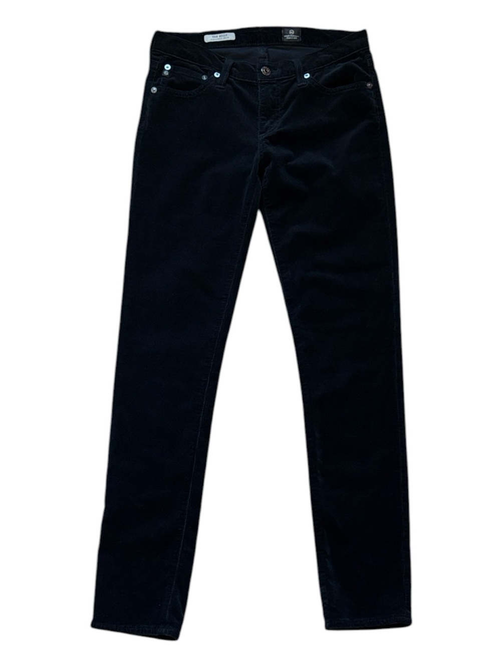 AG Adriano Goldschmied Black Corduroy Pants